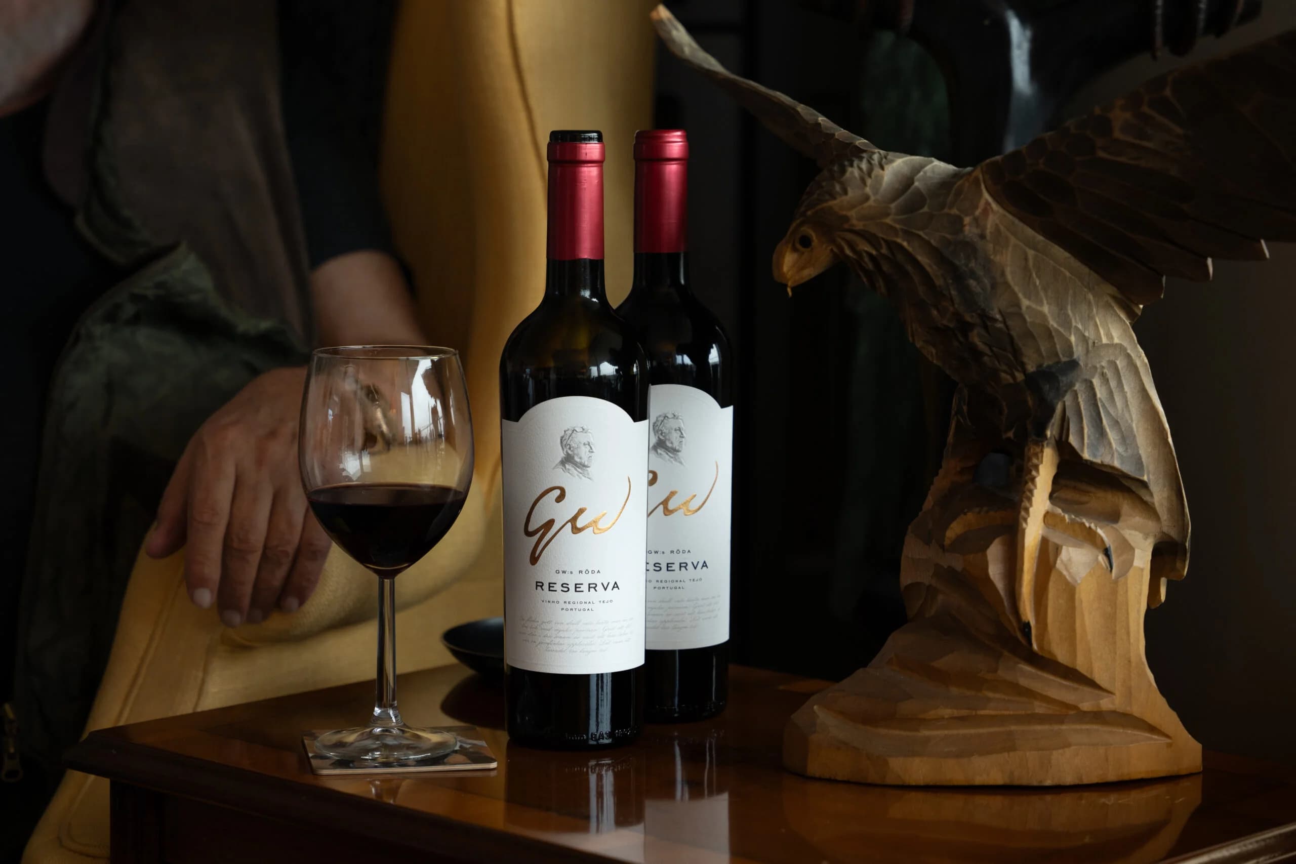 GW:s Reserva, featured wine